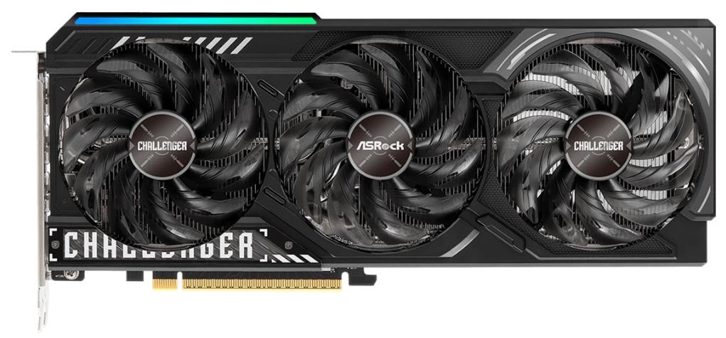 Изображение Видеокарта ASRock AMD Radeon RX 9070 XT Challenger 16Gb 16 Гб (Radeon RX 9070 XT, GDDR6)/(RX9070XT CL 16G)