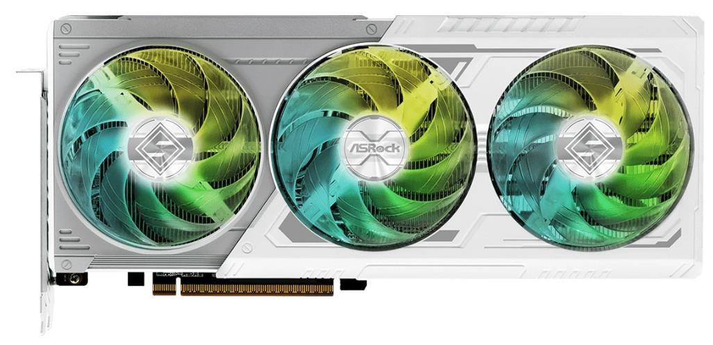 Изображение Видеокарта ASRock AMD Radeon RX 9070 XT Steel Legend 16Gb 16 Гб (Radeon RX 9070 XT, GDDR6)/(RX9070XT SL 16G)