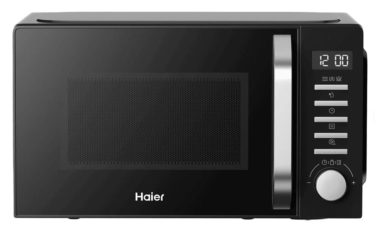 Изображение Микроволновая печь Haier HMB-DG208BA (800 Вт  20 л  Гриль  черный)