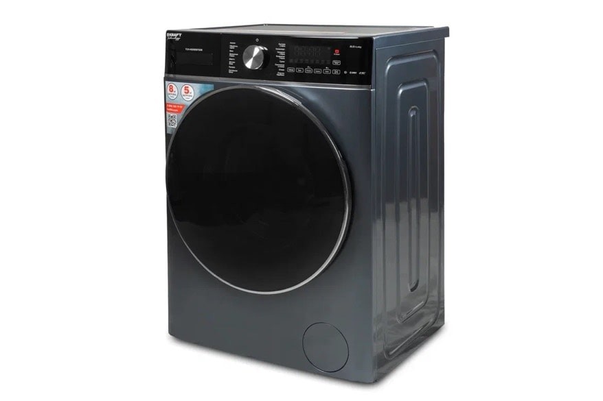 Изображение Стиральная машина Kraft TCH-HDD8597SDB, серый (фронтальная, 8 кг, 1400 об/мин )