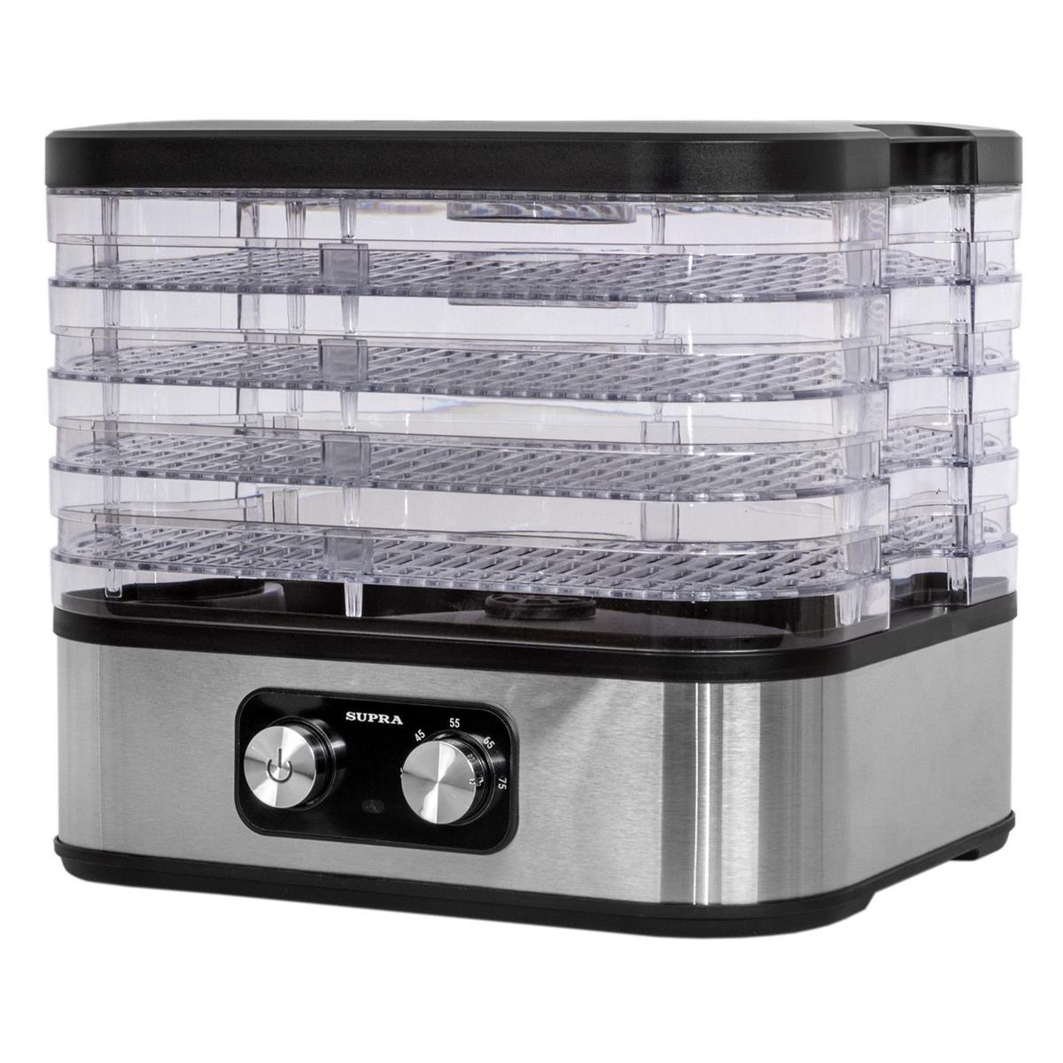 Изображение Сушилка для овощей Supra DFS-518 (поддонов 5 шт, 280 Вт , )