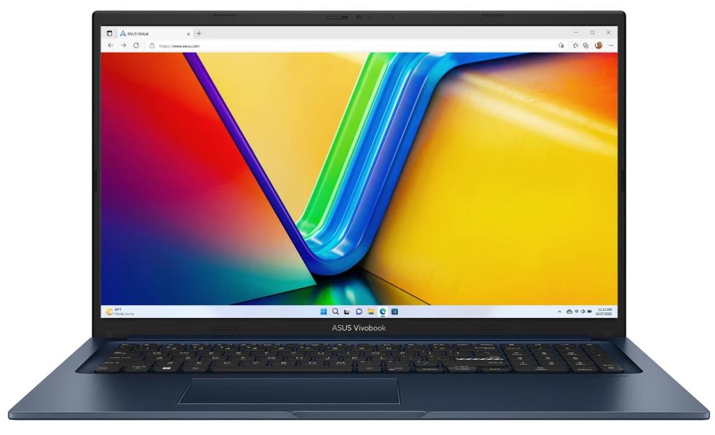 Изображение Ноутбук Asus X1704VA Vivobook 17 (Intel 120U 1400 МГц/ SSD 512 ГБ  /RAM 16 ГБ/ 17.3" 1920x1080/VGA встроенная/ Без ОС) (90NB13X2-M00ML0)