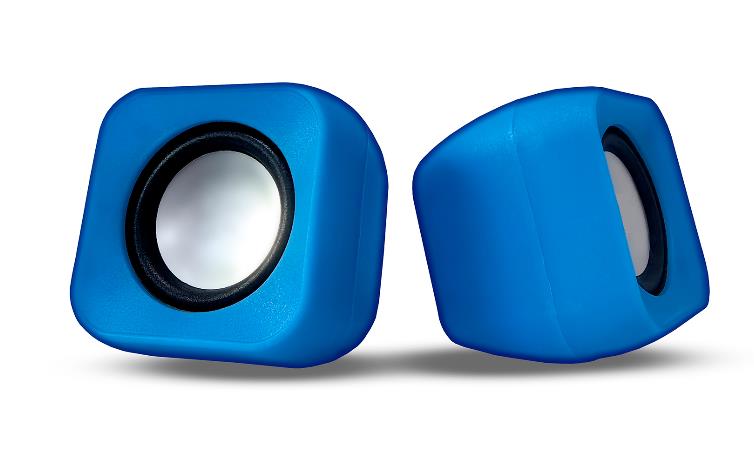 Изображение Компьютерная акустика Ritmix SP-3010 blue (2.0 / 5 Вт  / синий)