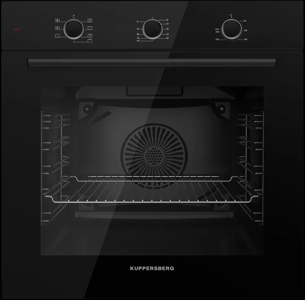 Изображение Духовой шкаф Kuppersberg HO 603 B (80 л , чёрный)