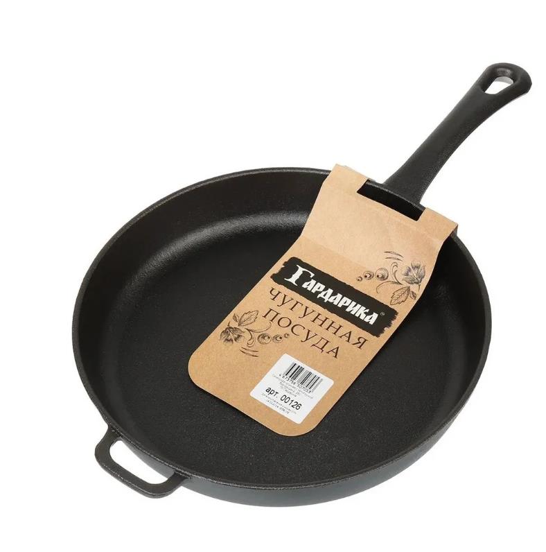 Изображение Универсальная сковорода Гардарика 00126 чугун 26см лит/руч (26 см )