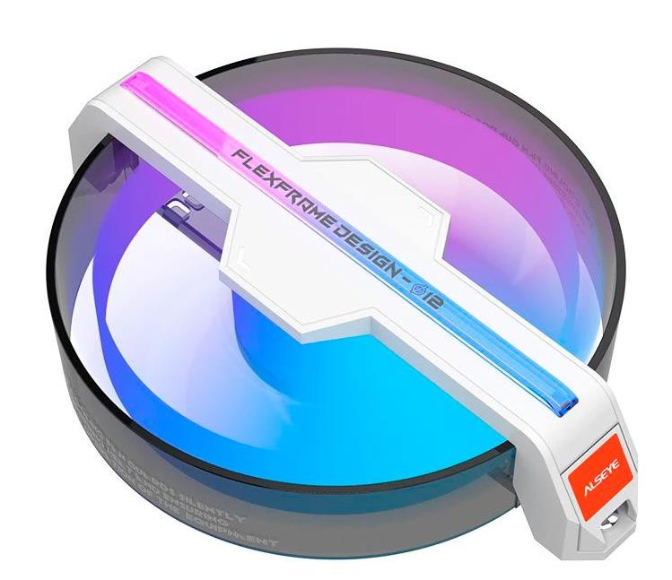 Изображение Вентилятор Alseye 12(DM12)-W (Clear Frame) (1600 об/мин , 120x160x33 мм,4-pin PWM)