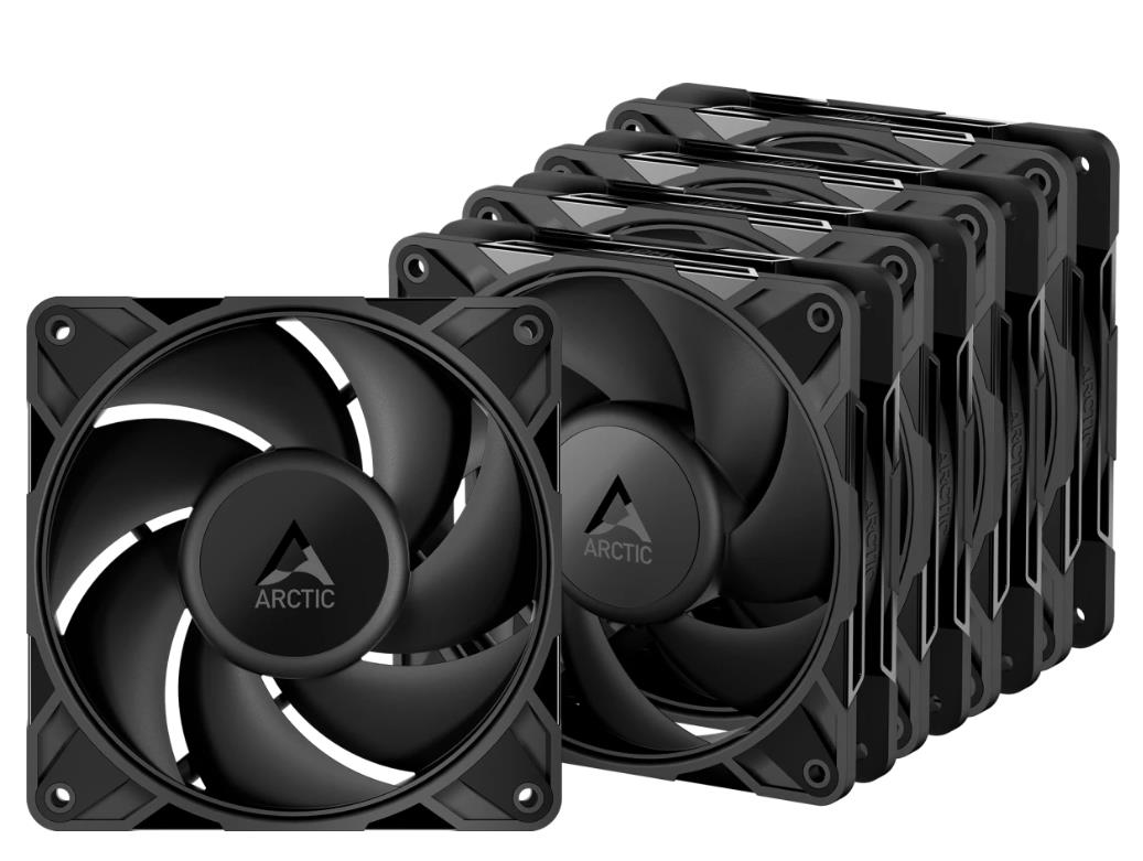 Изображение Вентилятор Arctic P12 Pro PST Black (3000 об/мин , 120x120x25 мм,4-pin PWM)