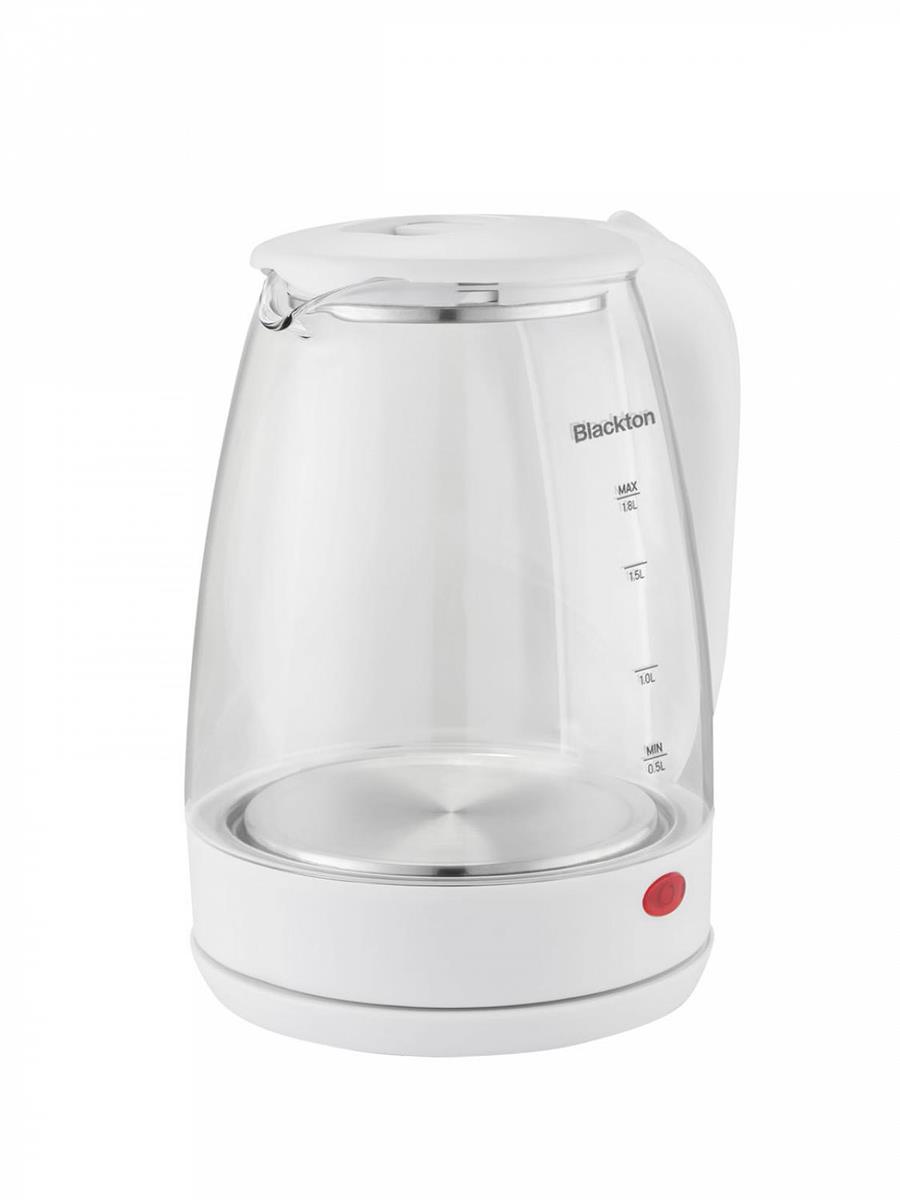 Изображение Электрический чайник Blackton Bt KT100G White (1500 Вт/1,8 л /стекло/прозрачный, белый)