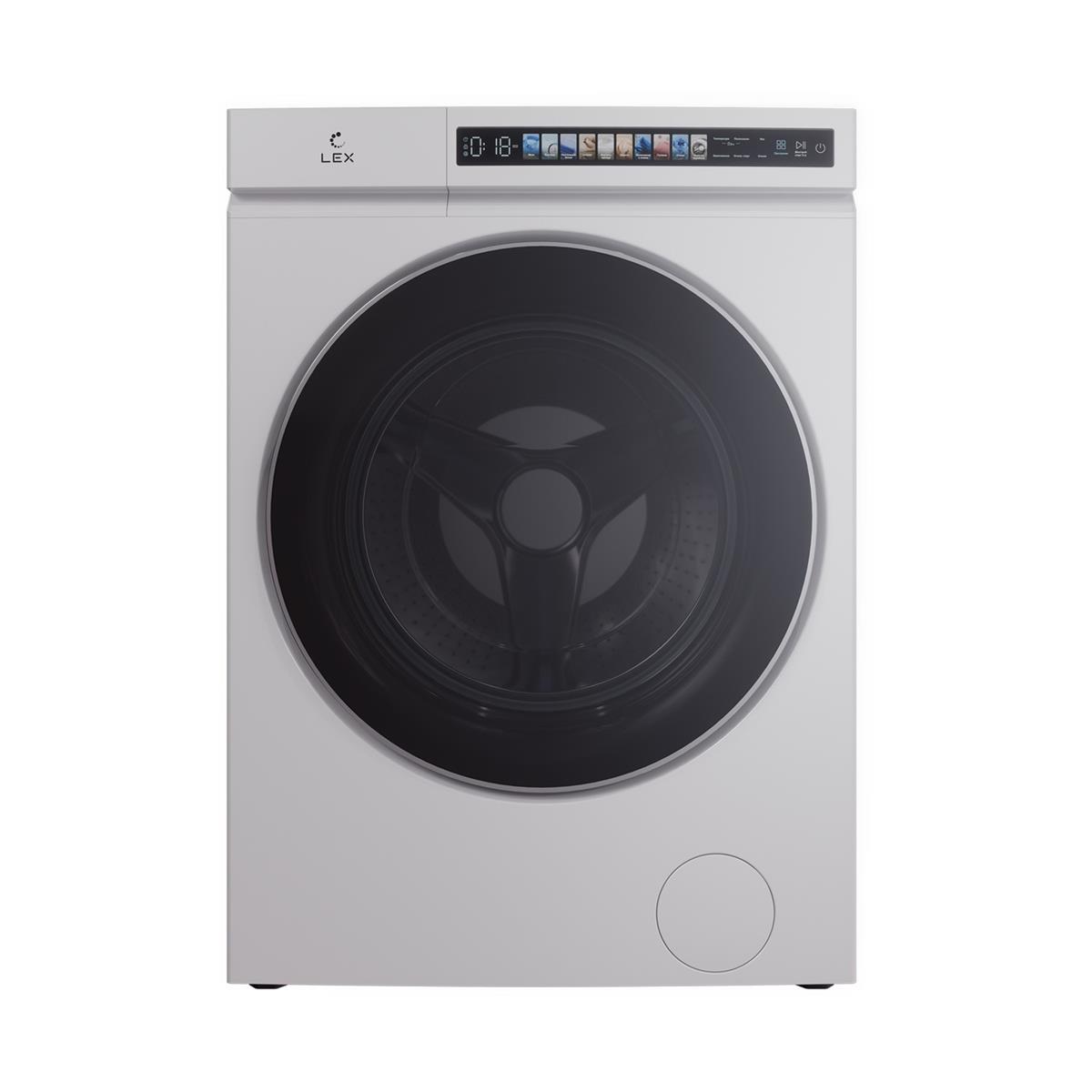 Изображение Стиральная машина LEX LWM 10012 WHID MAGNA, белый (фронтальная, 10 кг, 1200 об/мин )