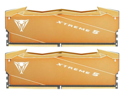 Изображение Оперативная память 2x16 GB DDR5 Patriot Viper Xtreme 5 Aurum (51200 Мб/с, 6400 МГц, CL32)