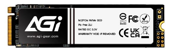 Изображение SSD диск AGI AI198 256 Гб 2280 (AGI256G66AI198-CB)