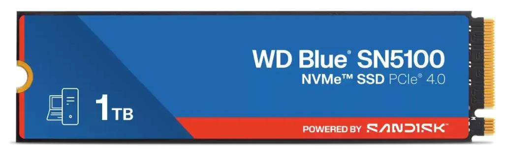 Изображение SSD диск Western Digital Blue SN5100 1000 Гб 2280 (WDS100T5B0E)
