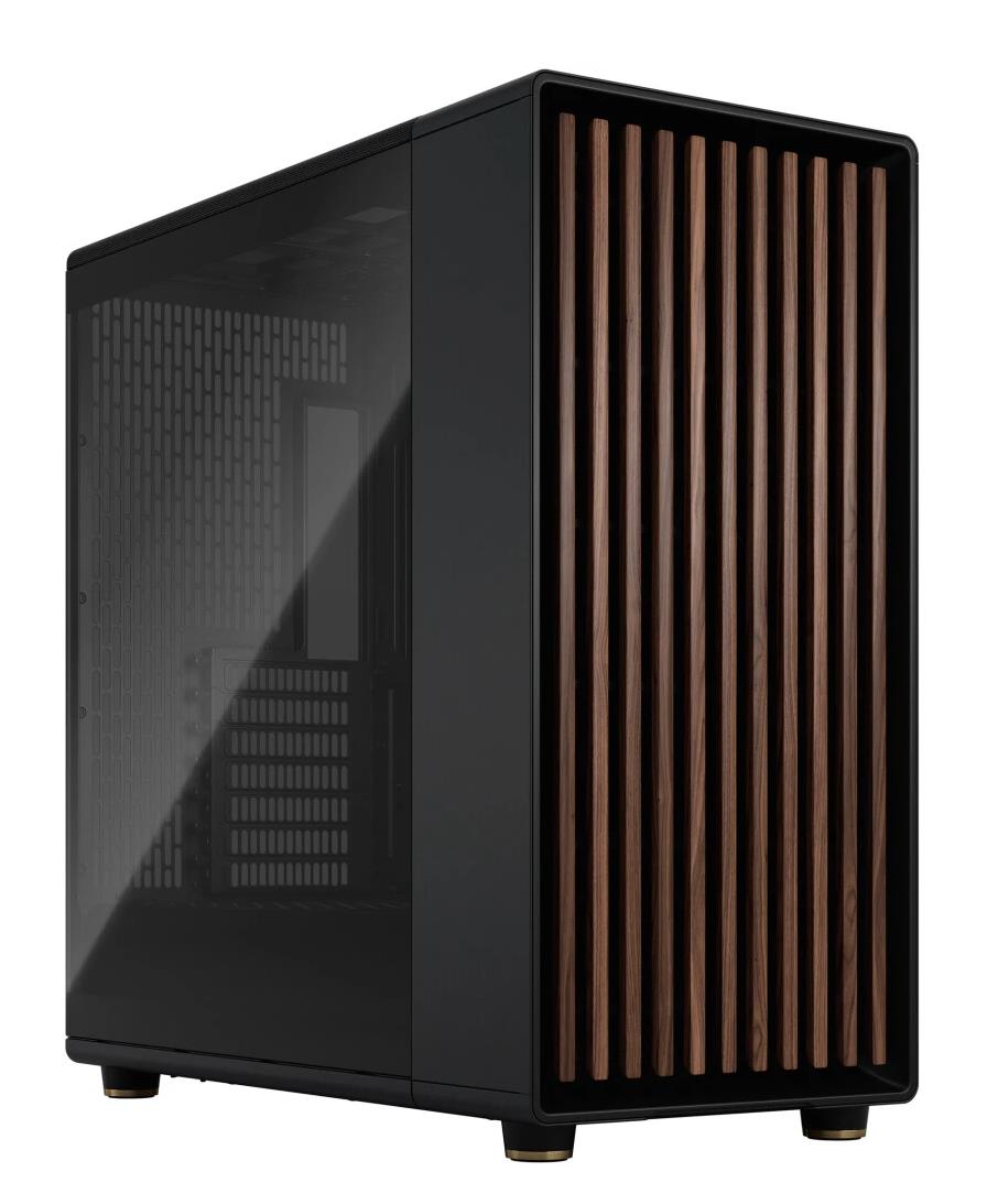 Изображение Корпус Fractal Design North XL Charcoal Black TG Dark (mATX, ATX, Mini-ITX, EATX, черный, без БП)/(FD-C-NOR1X-02)