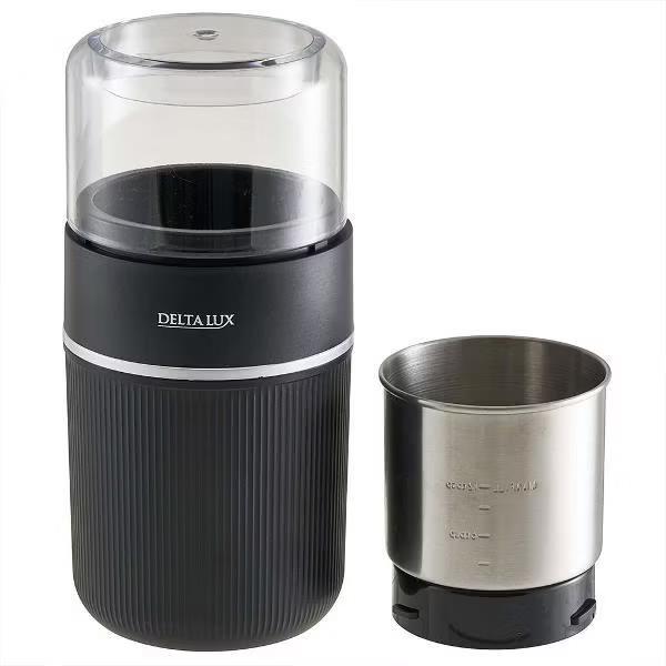 Изображение Кофемолка DELTA LUX DE-2203 (80 г/300 Вт /черный)