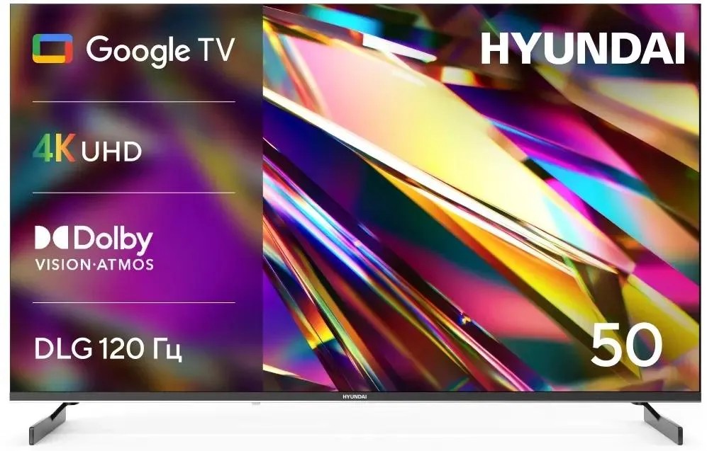 Изображение Телевизор Hyundai H-LED50BU7011 50" HDR, 4K Ultra HD Smart TV черный