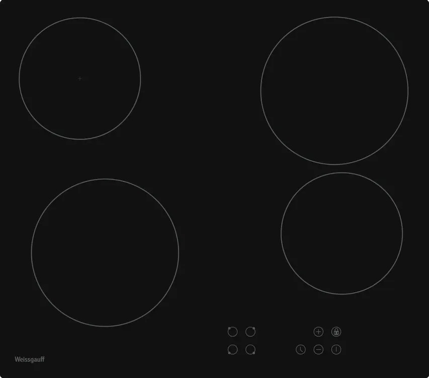 Изображение Варочная панель Weissgauff HV 640 BA (черный)