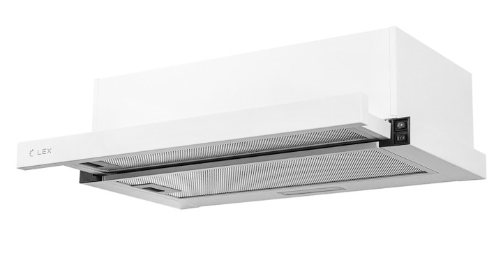 Изображение Встраиваемая вытяжка LEX HIDE 600 (белый, )