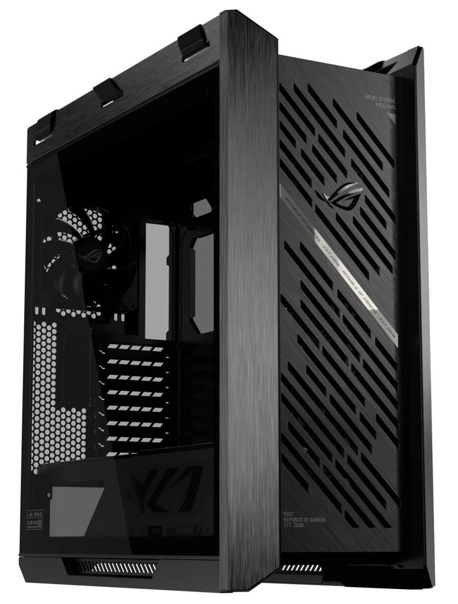 Изображение Корпус Asus ROG Strix Helios II GX601S Black (mATX, ATX, Mini-ITX, EATX, черный, без БП)/(90DC00W0-B39000)