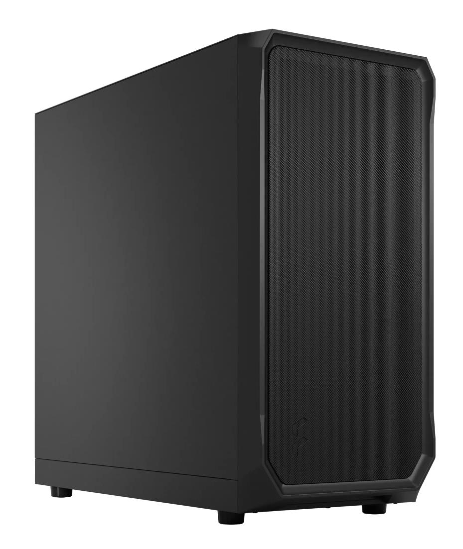 Изображение Корпус Fractal Design Focus 2 Black Solid (mATX, ATX, Mini-ITX, черный, без БП)/(FD-C-FOC2A-07)