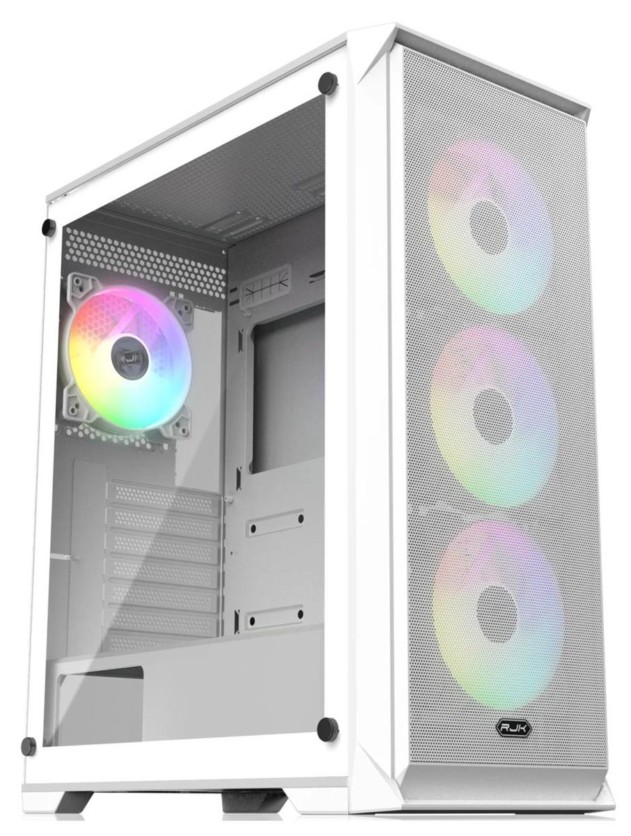 Изображение Корпус Raijintek Arcadia 41-MS4 White (mATX, ATX, Mini-ITX, белый, без БП)/(0R20B00268)