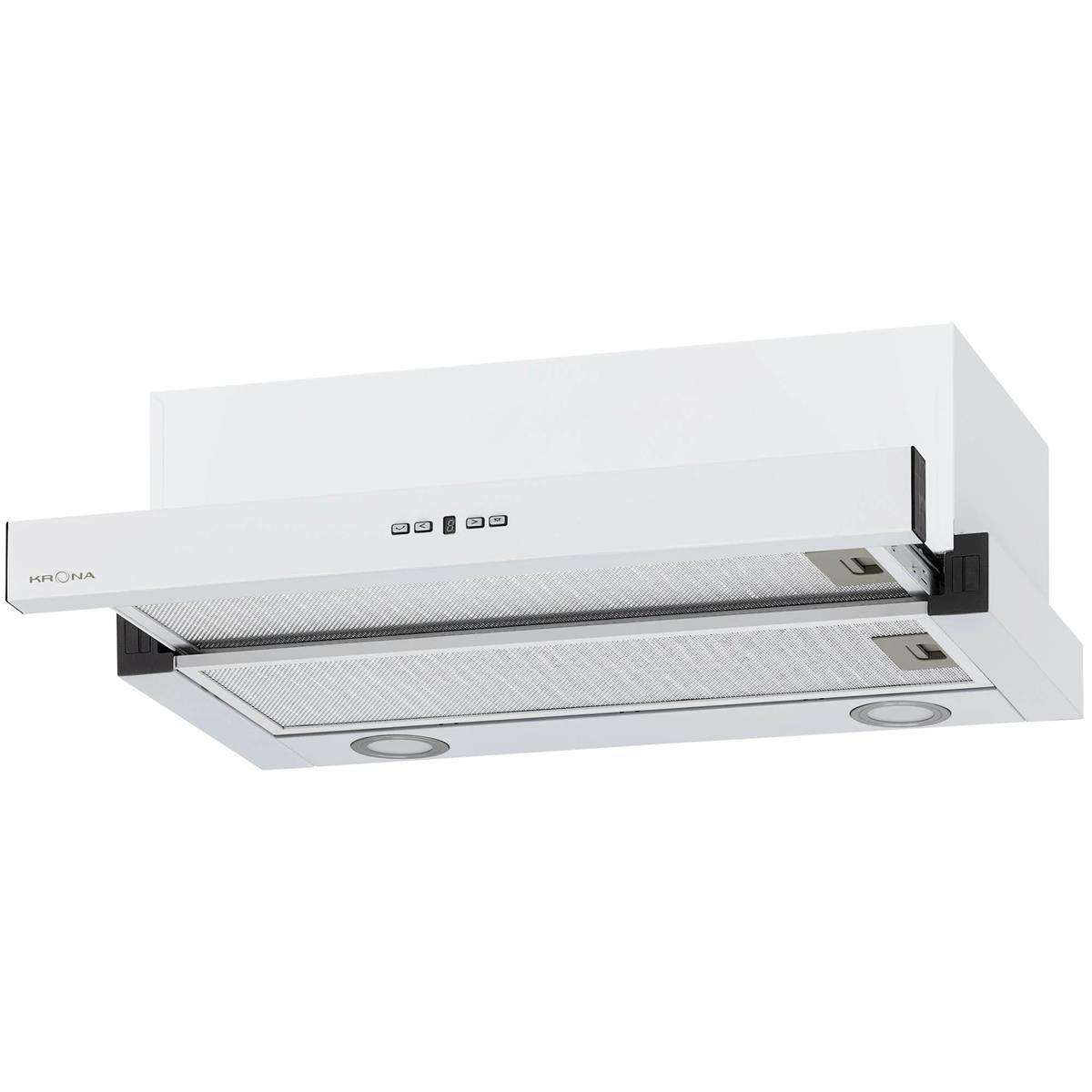 Изображение Встраиваемая вытяжка Krona KAMILLA TK 600 (белый, )