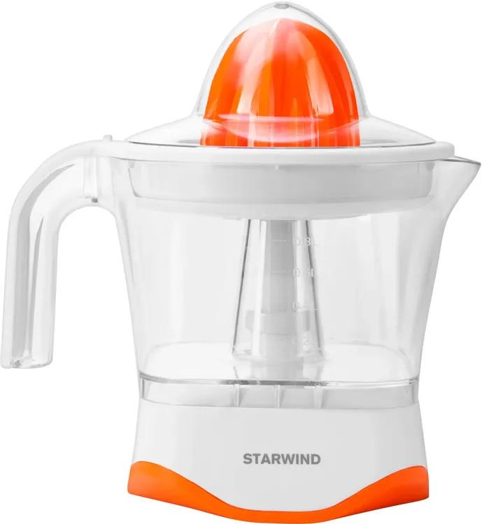 Изображение Соковыжималка STARWIND SJ 1231 (для цитрусовых/30 Вт /оранжевый)