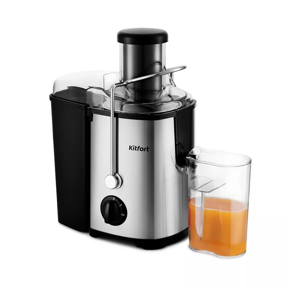 Изображение Соковыжималка Kitfort KT-1116 (центробежная/600 Вт /стальной)