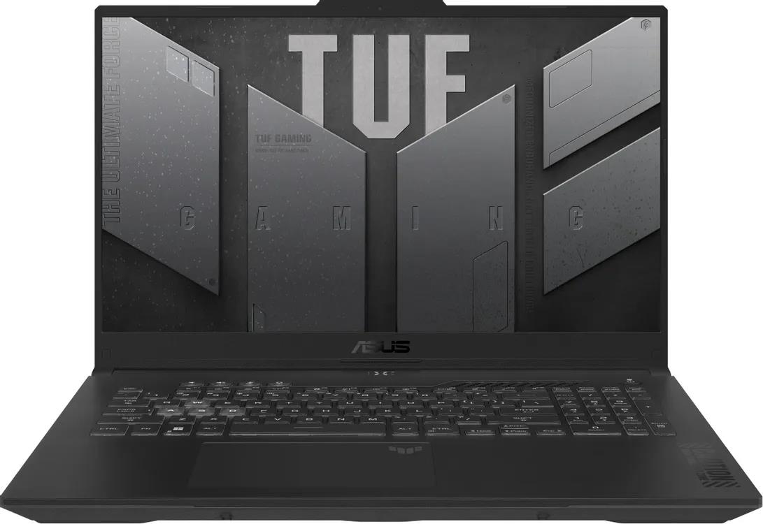 Изображение Ноутбук Asus TUF Gaming A17 FA707NUQ-HX040 (AMD 170 3200 МГц/ SSD 1024 ГБ  /RAM 16 ГБ/ 17.3" 1920x1080/VGA дискретная/ Без ОС) (90NR0QH5-M00240)