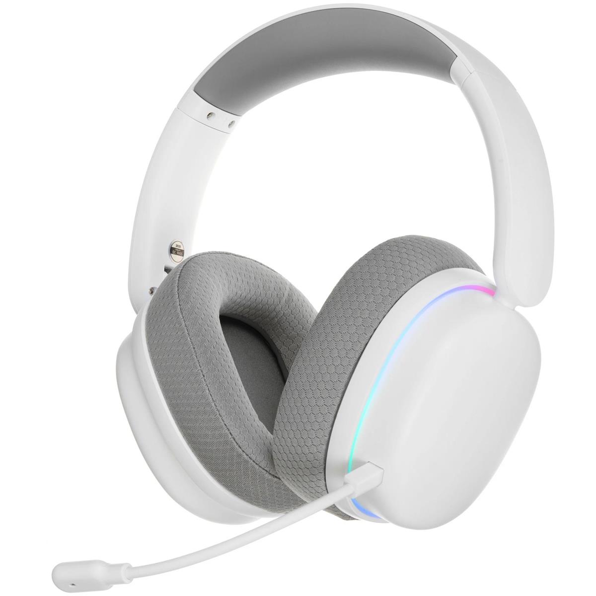 Изображение Bluetooth-гарнитура/наушники AULA G7pro White (белый)