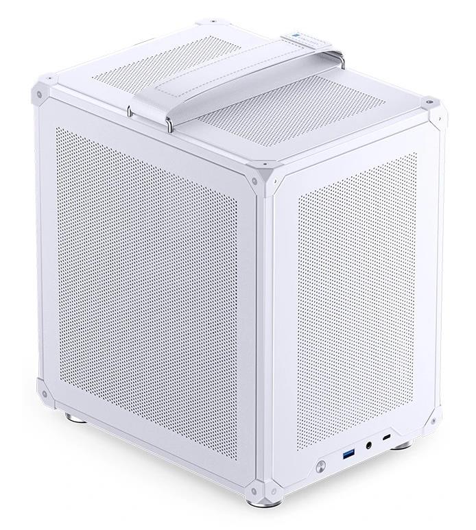 Изображение Корпус Jonsbo C6-ITX White (Mini-ITX, Mini-DTX, белый, без БП)/(C6-ITX White)
