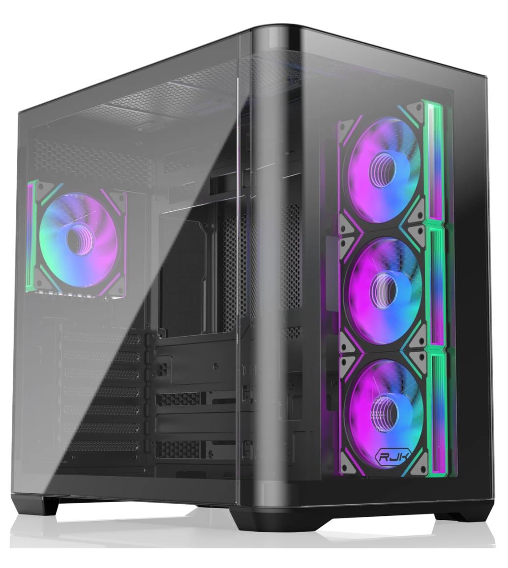 Изображение Корпус Raijintek Atreus BT4 Black (mATX, ATX, Mini-ITX, EATX, черный, без БП)/(0R20B00255)