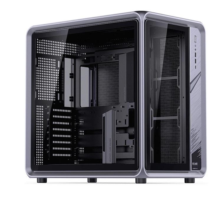 Изображение Корпус Jonsbo Jonsplus BO400 Grey (mATX, ATX, Mini-ITX, серый, без БП)/(BO400)