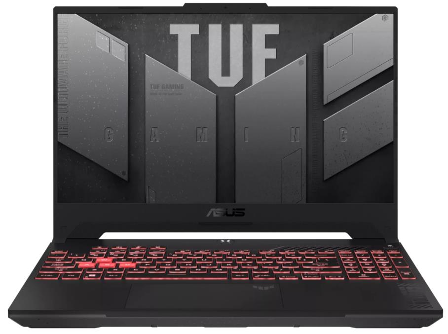 Изображение Ноутбук Asus FA707NUG TUF Gaming A17 (AMD 7445HS 3500 МГц/ SSD 512 ГБ  /RAM 16 ГБ/ 17.3" 1920x1080/VGA дискретная/ Без ОС) (90NR0EF5-M00AX0)