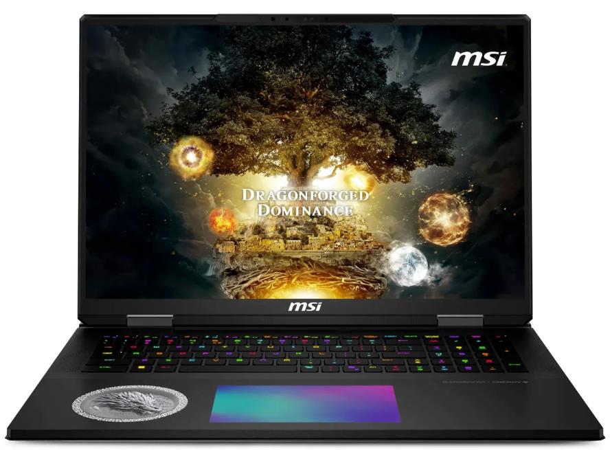 Изображение Ноутбук MSI Titan 18 HX Dragon Edition (Intel 285HX 2800 МГц/ SSD 4096 ГБ  /RAM 64 ГБ/ 18" 3840x2400/VGA дискретная/ Windows 11 Home) (9S7-1824A5-1020)