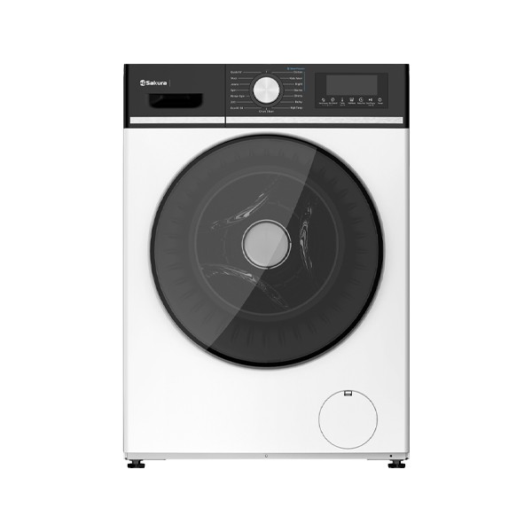 Изображение Стиральная машина Sakura SA-8207W, белый/черный (фронтальная, 6 кг, 1200 об/мин )