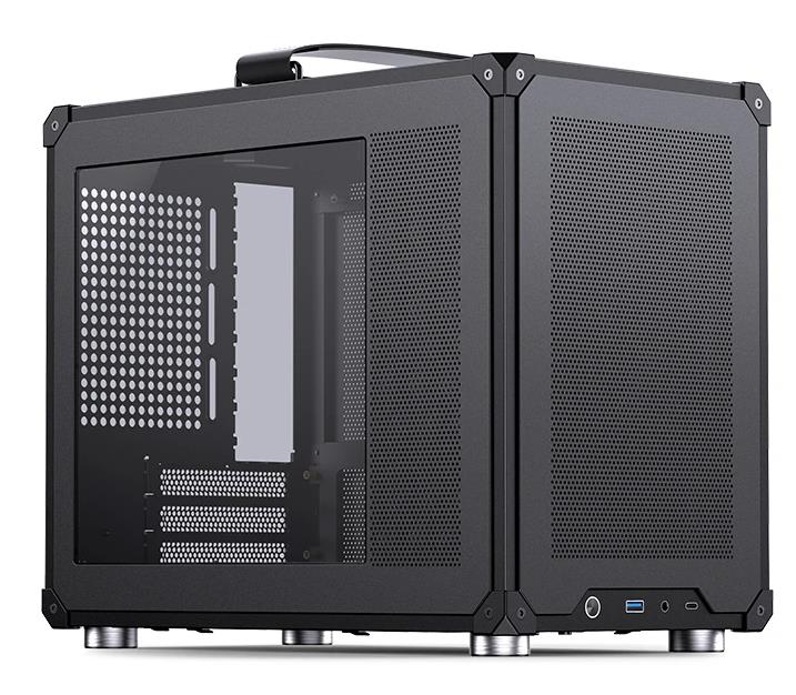 Изображение Корпус Jonsbo C6 MAX Black (mATX, Mini-ITX, черный, без БП)/(C6 MAX Black)