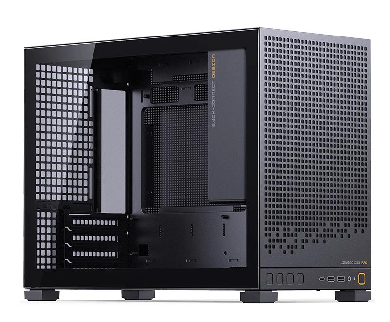 Изображение Корпус Jonsbo D32 Pro Black (mATX, Mini-ITX, черный, без БП)/(D32 PRO BLACK)