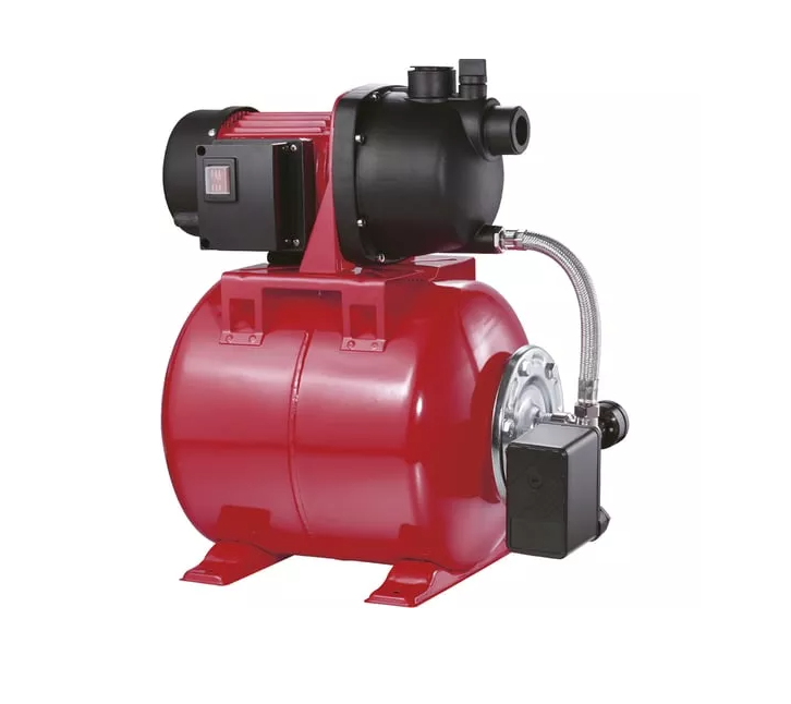 Изображение Поверхностная насосная станция Edon EWP 850RC черный/красный 24805 850Вт, 19л 850 Вт  40 м чистая)