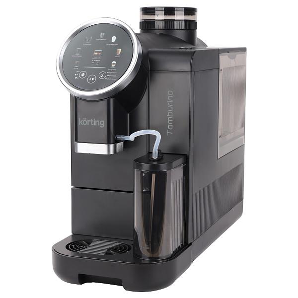 Изображение Кофемашина Korting KACM 2028 N Tamburino (1580 Вт /19 бар/черный)