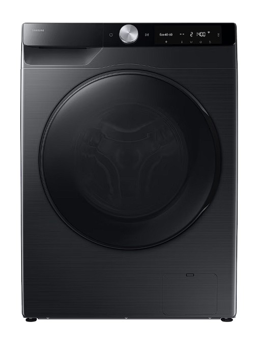 Изображение Стиральная машина Samsung WD90DG6G94BBLP, черный (фронтальная, 9 кг, 1400 об/мин )