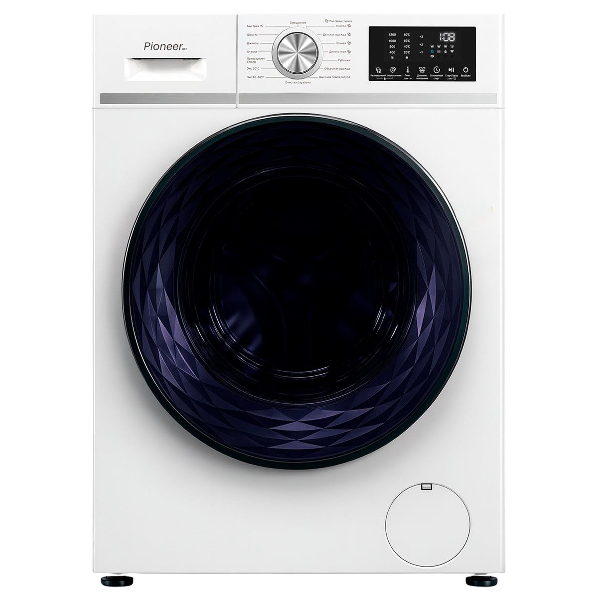 Изображение Стиральная машина Pioneer WM-120701W_WH, белый (фронтальная, 7 кг, 1200 об/мин )