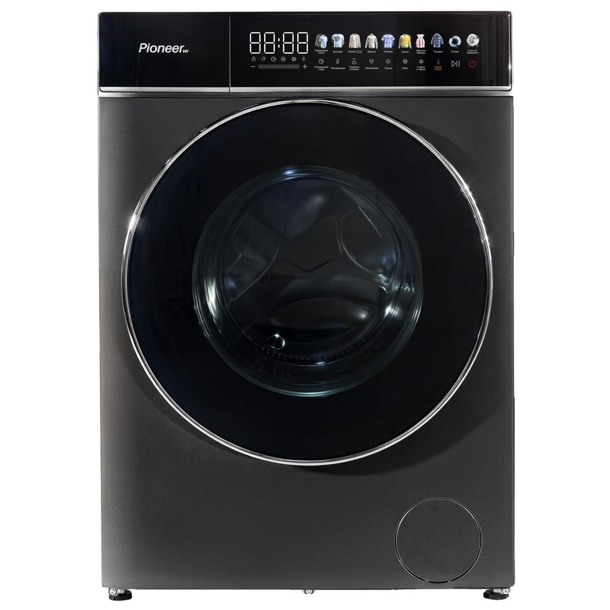 Изображение Стиральная машина Pioneer WMD-140801M_DG, темно-серый (фронтальная, 8 кг, 1400 об/мин )