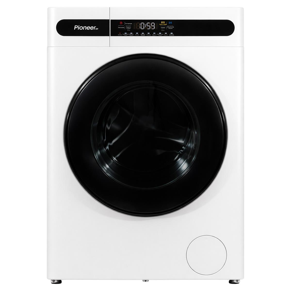Изображение Стиральная машина Pioneer WMD-141101M_WH, белый (фронтальная, 11 кг, 1400 об/мин )