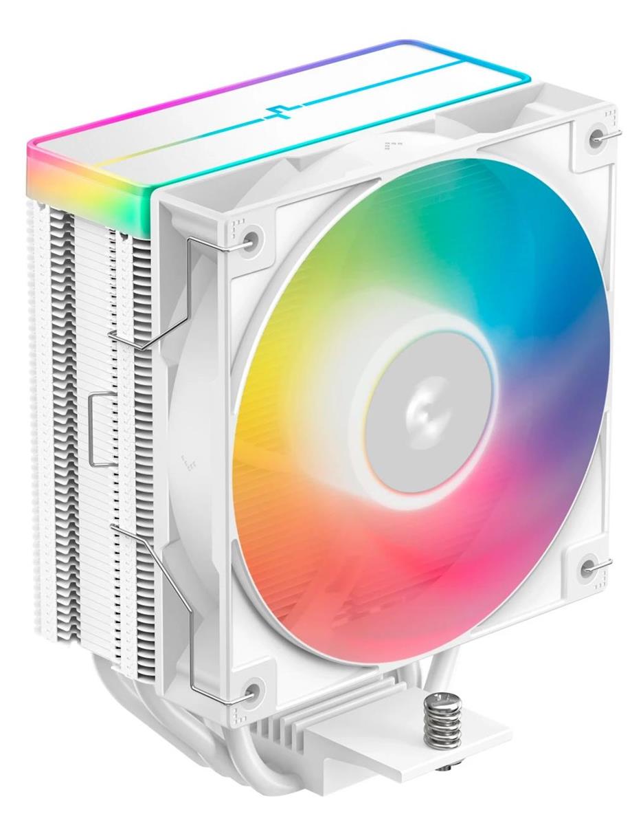 Изображение Кулер для процессора Deepcool AG400 WH ARGB V2 (AM4, LGA1150/1151/1155/S1156, LGA 1200, LGA 1700, AM5, LGA1851)1 шт