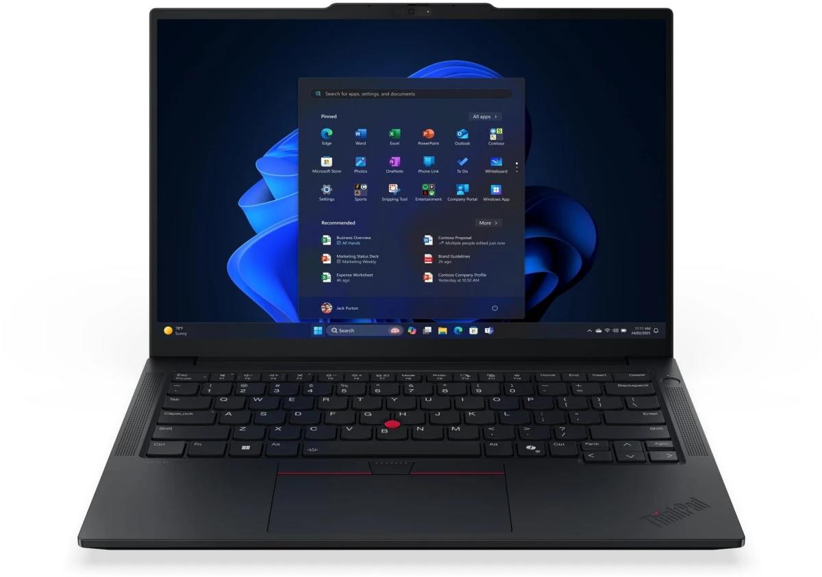 Изображение Ноутбук Lenovo ThinkPad E14 Gen 7 (Intel 210H 2200 МГц/ SSD 512 ГБ  /RAM 16 ГБ/ 14" 1920x1200/VGA встроенная/ Без ОС) (21T9006CIG)