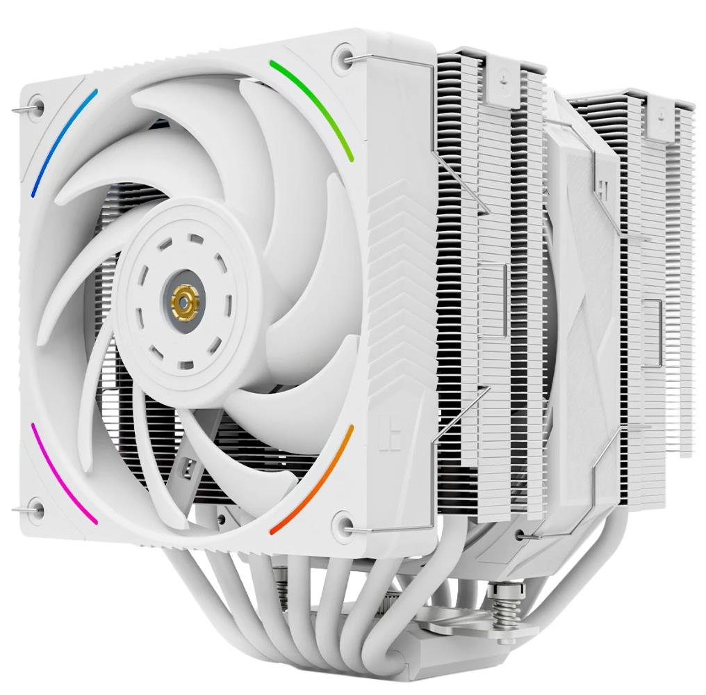 Изображение Кулер для процессора Thermalright Royal Pretor 130 Ultra White (LGA2011/2011-3 (Square ILM), AM4, LGA1150/1151/1155/S1156, LGA 1200, LGA 1700, AM5, LGA1851)2 шт