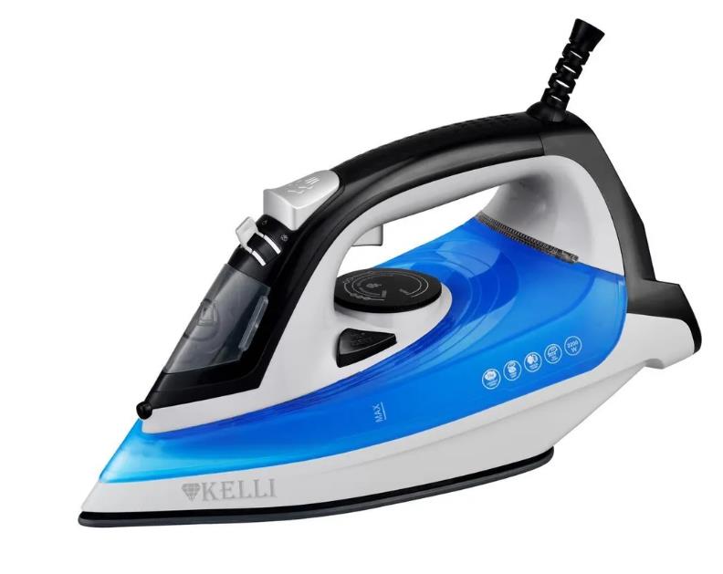 Изображение Утюг Kelli KL-1653С  (2600 Вт/синий)