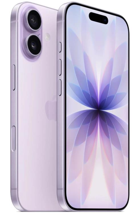 Изображение Смартфон Apple iPhone 17 A3520 (256 Гб/8 Гб) фиолетовый