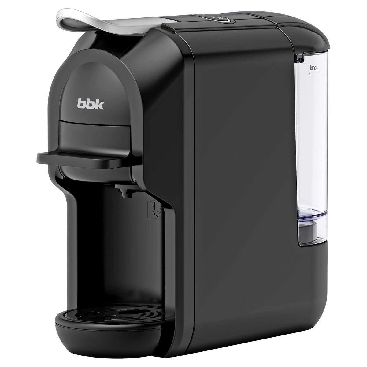 Изображение Кофеварка BBK BCM1506 (B/S) (капсульная/0,6 л /1450 Вт )