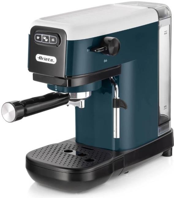Изображение Кофеварка Ariete 00M139911AR0 маренго/белый, молотый/капсулы, 1,1 л, 1300 Вт 15 бар (рожковая//1300 Вт )